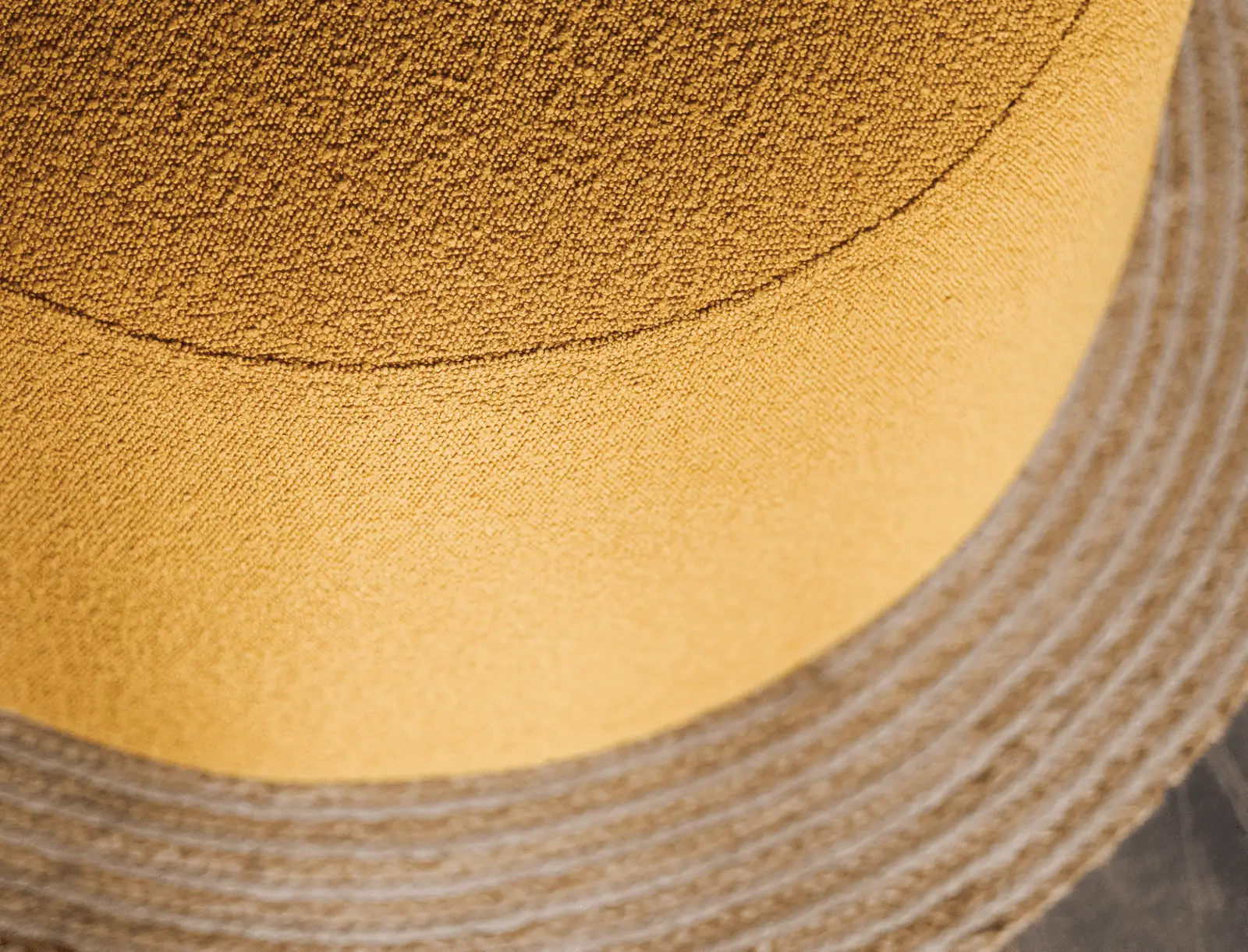 Macro of Copenhaghen 400 bouclé texture