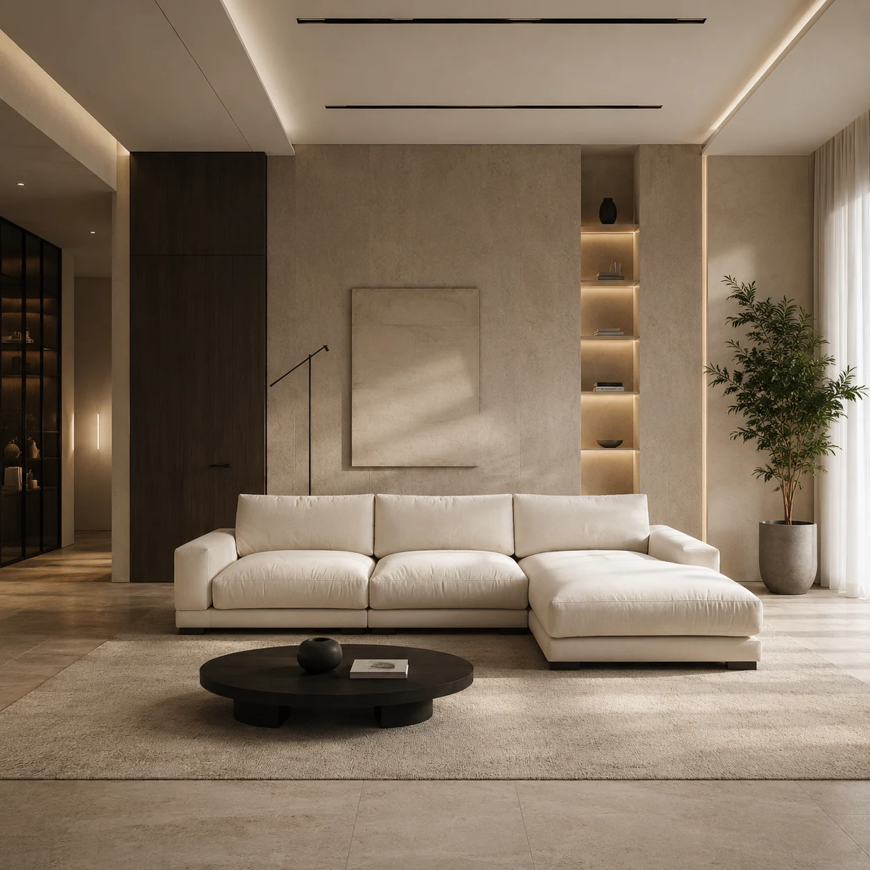 Lifestyle photograph of the Palermo sofa