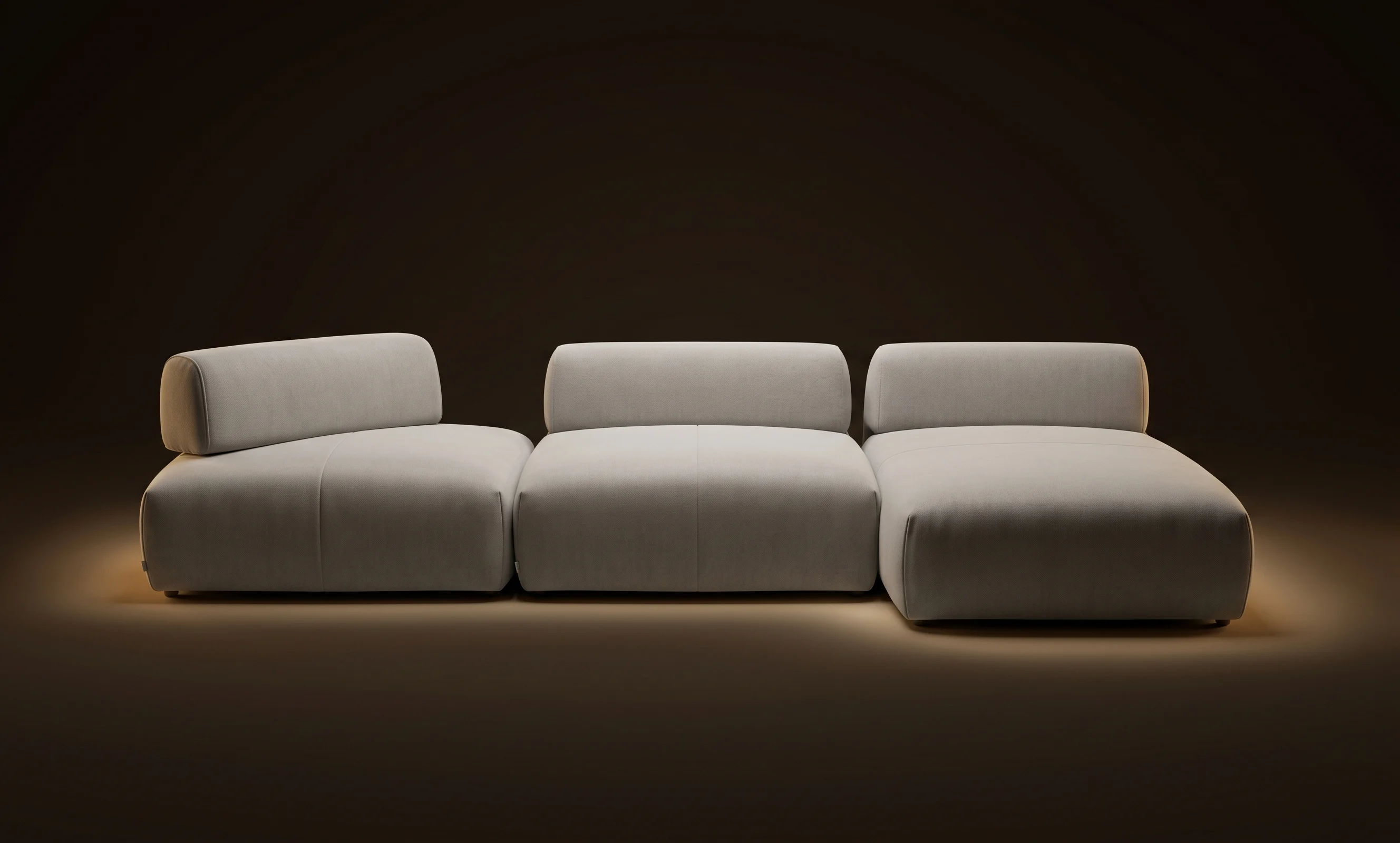 Nissa 3 seater sofa, 320 × 135 cm